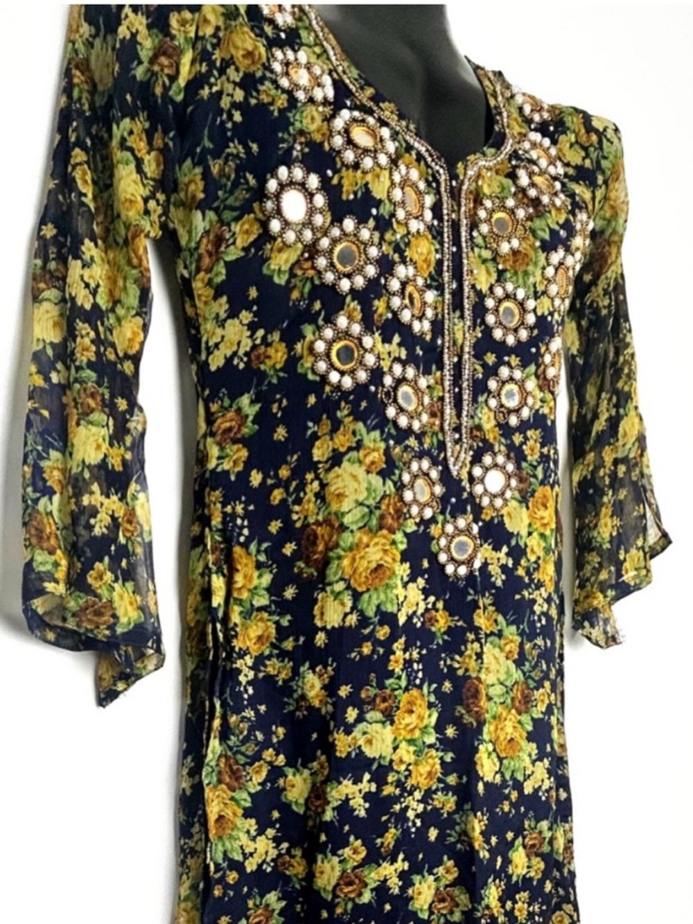 Woman’s  Embellished Tunic dress/kurti